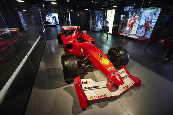 Michael Schumacher's Formula 1 Car at the 3-2-1 Qatar Olympic and Sports Museum