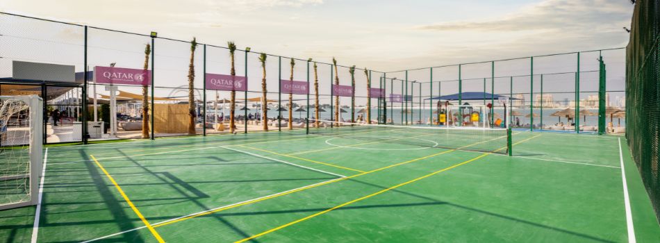 Multi-sport Courts at Doha Beach Club