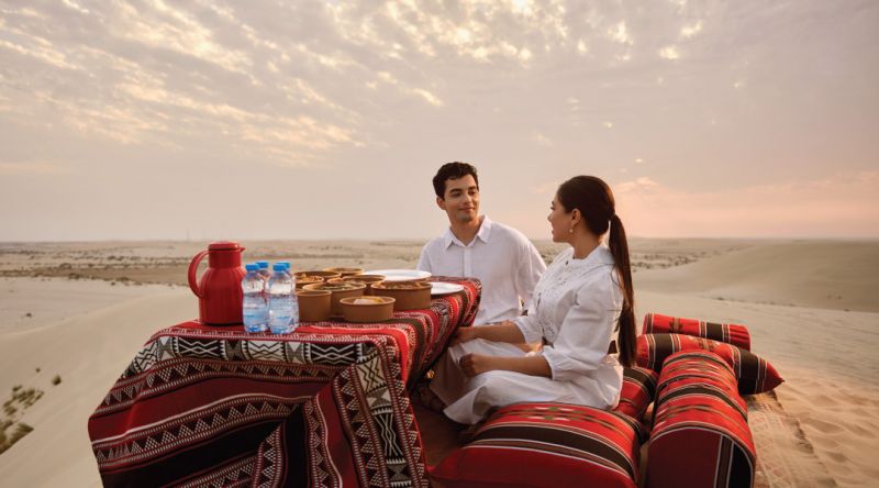 Dinner in the desert with Discover Qatar