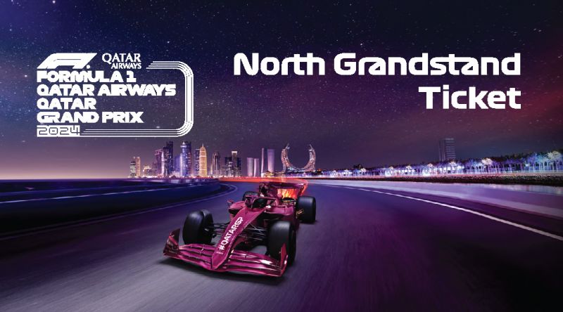 North Grandstand 3 day ticket - FORMULA 1 QATAR AIRWAYS QATAR GRAND PRIX 2024