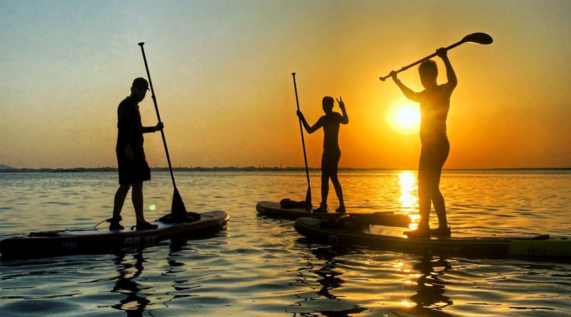 Stand-Up Paddle Boarding in Qatar