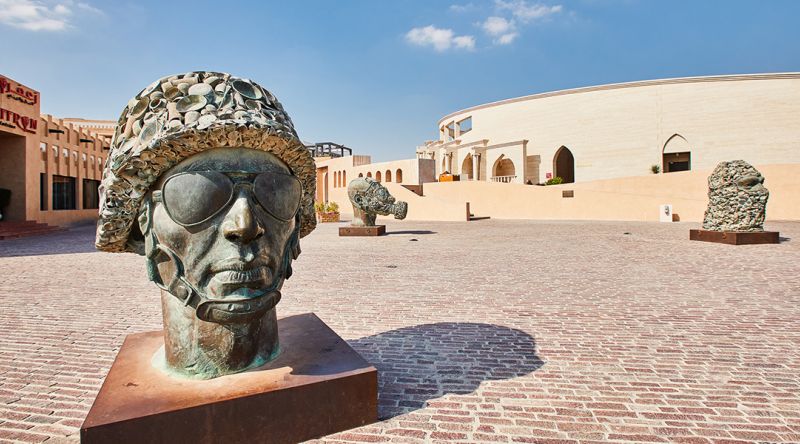 Art installation in Katara Cultural Village