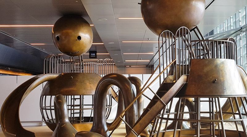 Other Worlds by American artist Tom Otterness