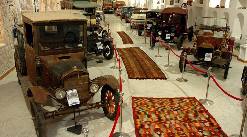 Antique car collection at Sheikh Faisal Bin Qassim Al Thani Museum